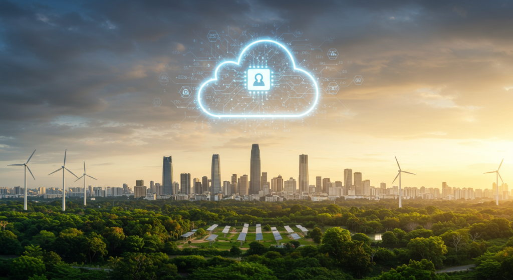 AI đóng vai trò trung tâm trong hành trình hướng tới Net Zero và thành phố bền vững.